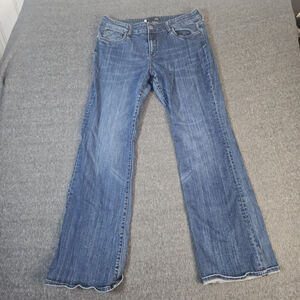Kut from the Kloth Women's Sz 16 Blue Natalie Bootcut Jeans